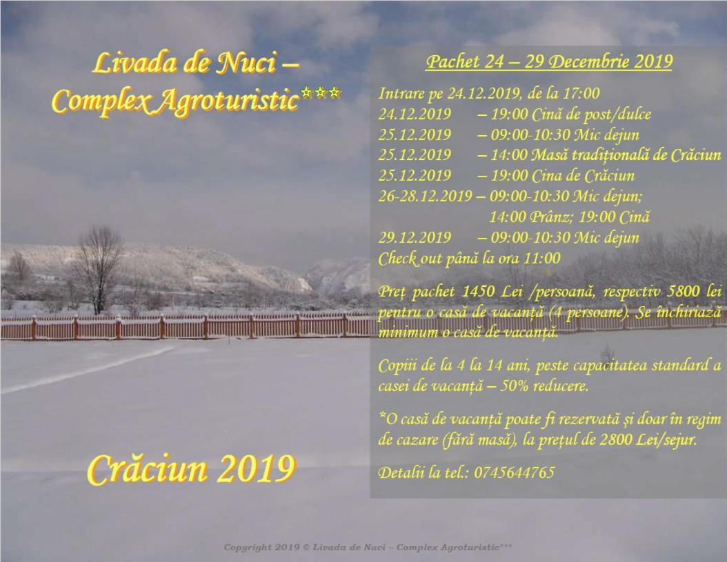 Vila Complex Agroturistic Livada De Nuci Baia de Fier Exteriér fotografie